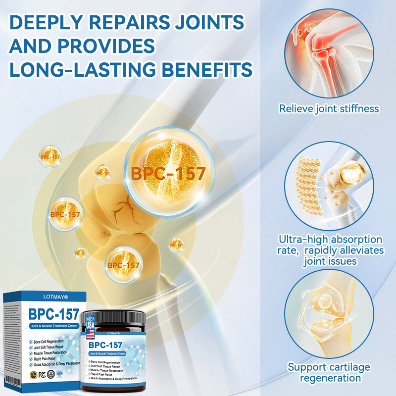 LOTMAY® BPC-157 💙Joint & Muscle Treatment Cream🦴Treats Arthritis, Neuropathy, Rheumatism, Sports Injuries & More 🌹