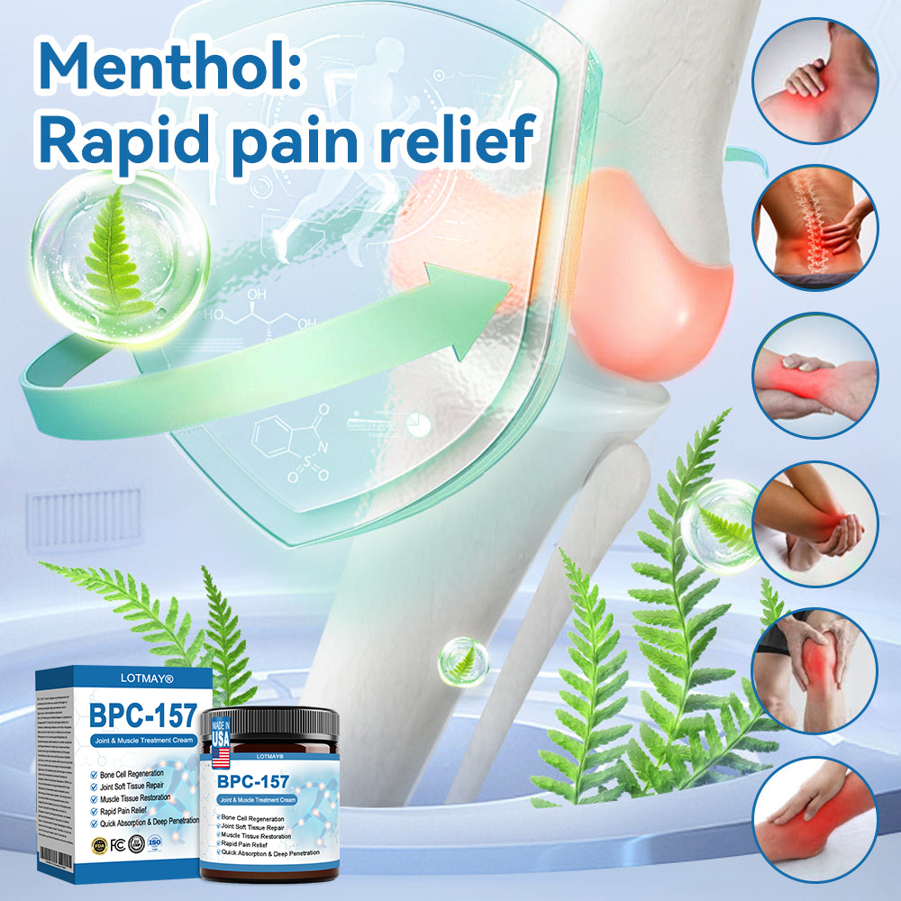 LOTMAY® BPC-157 💙Joint & Muscle Treatment Cream🦴Treats Arthritis, Neuropathy, Rheumatism, Sports Injuries & More 🌹